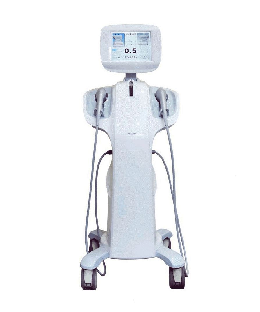 Aparat HIFU 7D Ultraformer – lifting facial și corporal profesional, vedere frontală