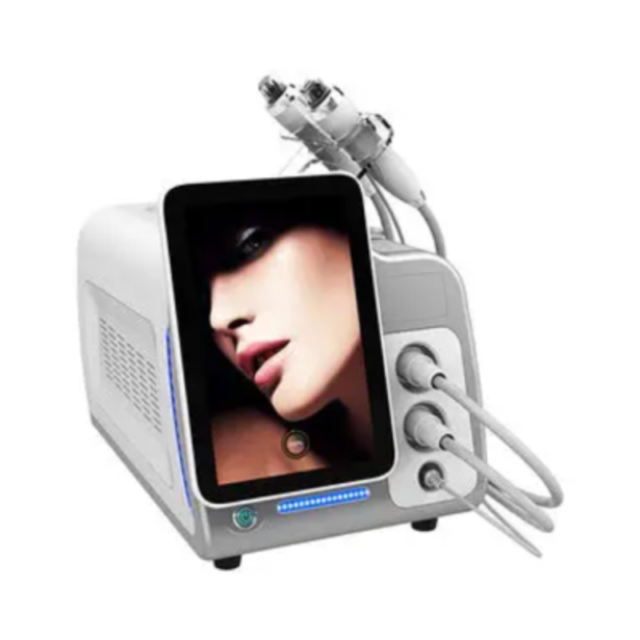 PINXEL Aparat Microneedling RF – vedere frontală dispozitiv profesional lifting facial și rejuvenare