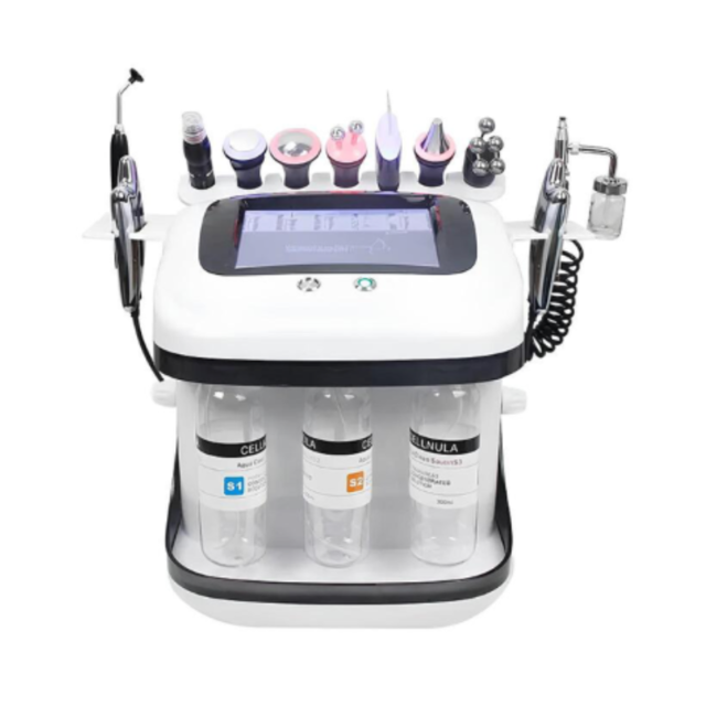 Aqua Combina Facială 10în1 – aparat multifuncțional tratamente faciale profesionale